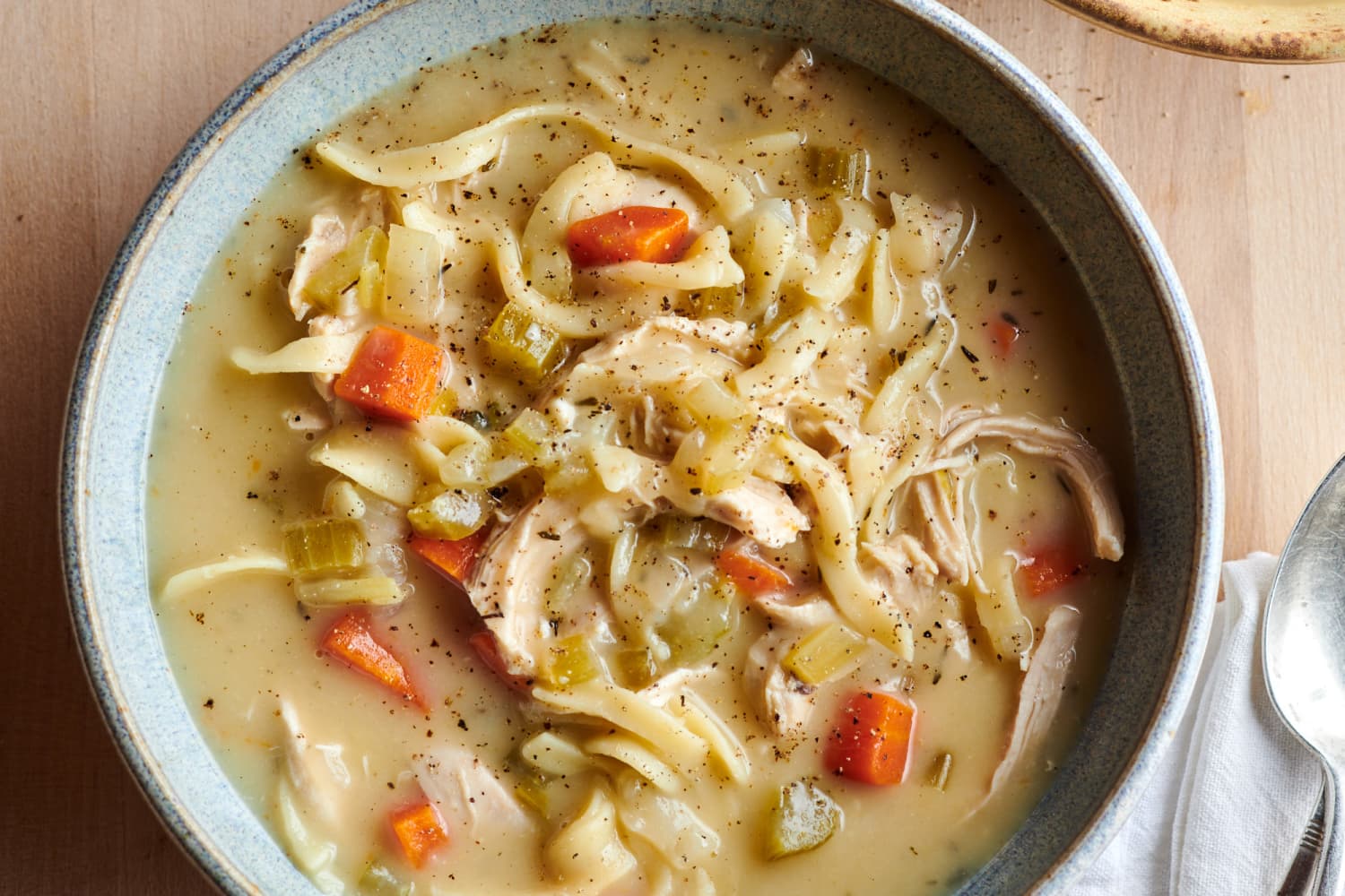 Creamy Chicken Noodle Soup The Kitchn
